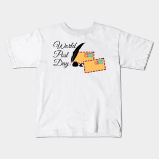 World Post Day Kids T-Shirt